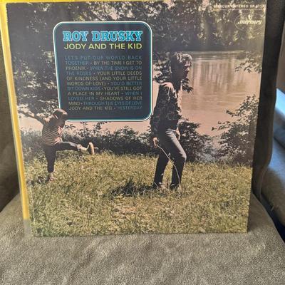 Sale Photo Thumbnail #428: "Jody and the Kid" by Roy Drusky, a country music LP record released in 1968 on the Mercury label. 
Here is information about the album:
Artist: Roy Drusky
Album Title: Jody and the Kid
Release Year: 1968
Format: 12" Vinyl LP, Stereo
Record Label: Mercury