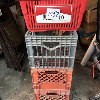 Milk Crates and Basket