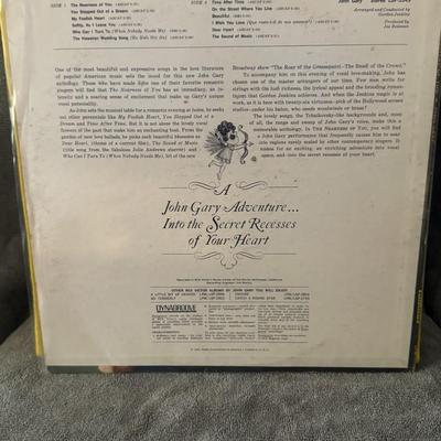 Sale Photo Thumbnail #433: "The Nearness Of You" by John Gary. 
Details about the album include:
Artist: John Gary.
Album Title: The Nearness Of You.
Arranged and Conducted by: Gordon Jenkins.
Record Label: RCA Victor Dynagroove Recording.
Release Year: 1965.
Format: LP (Long Play)