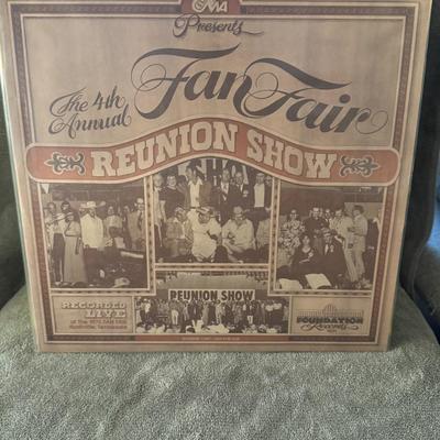 Sale Photo Thumbnail #234: "CMA Presents The 4th Annual Fan Fair Reunion Show", a live recording from the 1975 Fan Fair held in Nashville, Tennessee. 
Here's more information about this vintage album:
Event: It captures performances from the 4th Annual Fan Fair, an event establishe