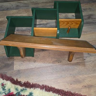 Pair of wall Shelves
