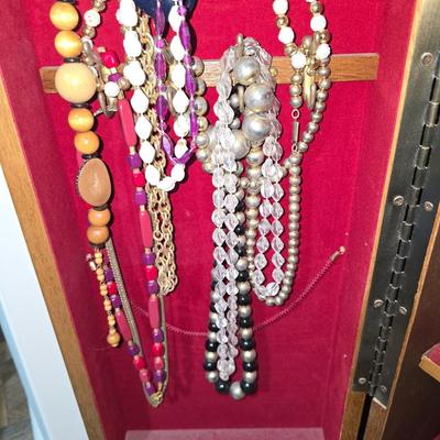 Box of costume jewelry