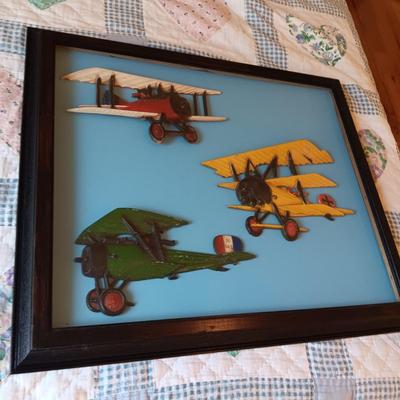 3D FRAMED AIRPLANES