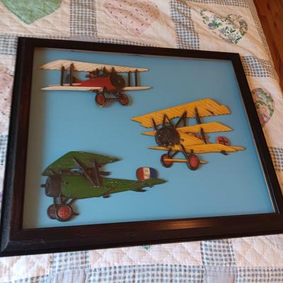 3D FRAMED AIRPLANES