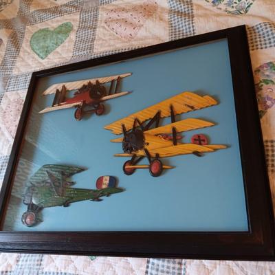 3D FRAMED AIRPLANES