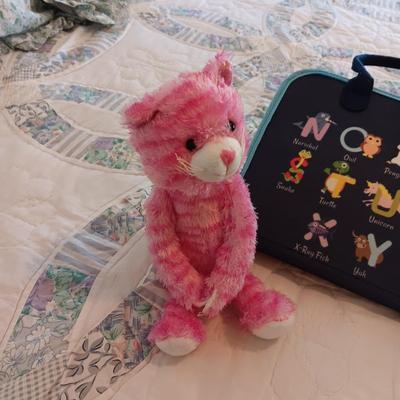 TODDLER SOFT SIDED ACTIVITY BOOK AND PLUSH BEAR