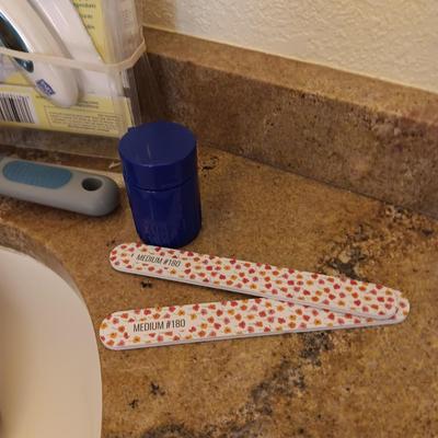 INFANT EAR THERMOMETER, PILL CUTTER AND CRUSHER PLUS MORE