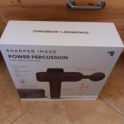 HOMEDICS DIGITAL SCALE AND SHARPER IMAGE DEEP TISSUE MASSAGER