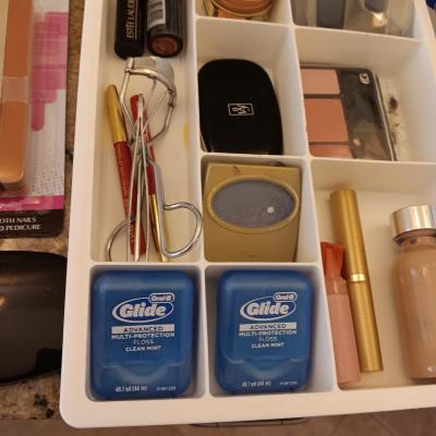 AN ASSORTMENT OF MAKEUP AND NAIL CARE