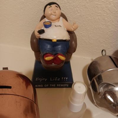 PIGGY BANKS, BOBBLE HEADS, PERFUME AND MORE
