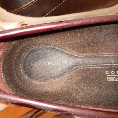 MENS ROCKPORT DRESS SHOES AND KHOMBU SHOES BOTH SIZE 13
