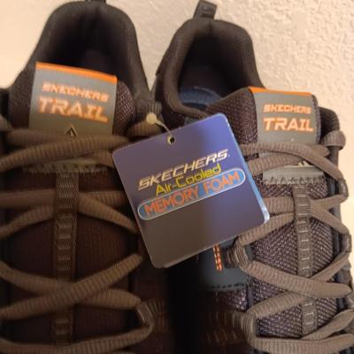 MENS NEW SKECHERS TRAIL SPORT SHOES SIZE 13