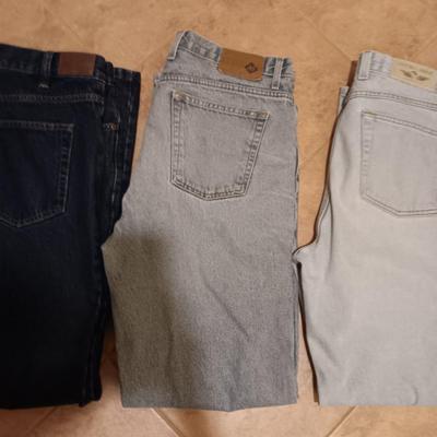 3 PAIRSOF MENS JEANS SIZE 36 X 34