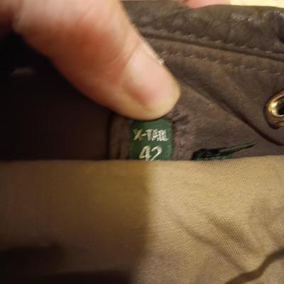 MENS HUNT CLUB LEATHER JACKET SIZE 42 X TALL