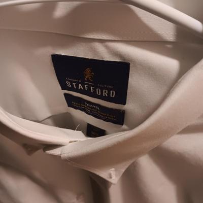 MENS SHORT AND LONG SLEEVED BUTTON UP SHIRTS SIZE LARGE