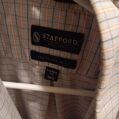 MENS SHORT AND LONG SLEEVED BUTTON UP SHIRTS SIZE LARGE