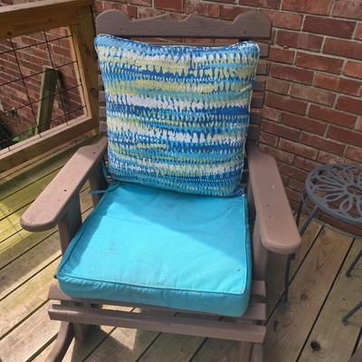 Wood rocker