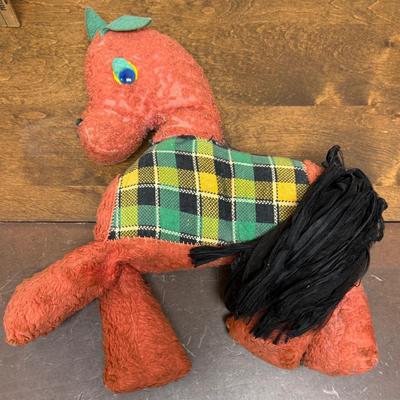 Vintage Plush Toy Horse or Pony might be Pokey?