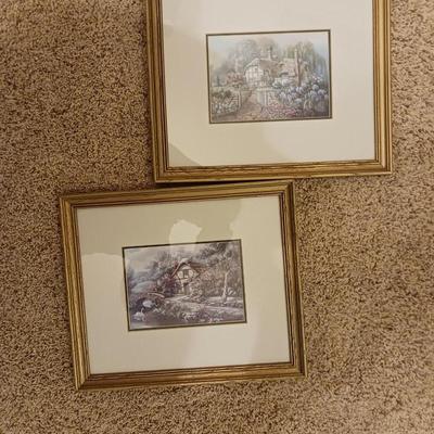 2 FRAMED PICTURES
