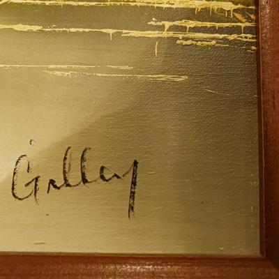 2 OIL PAINTINGS BY GILLEY AND THRAPP