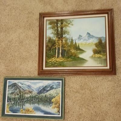 2 OIL PAINTINGS BY GILLEY AND THRAPP