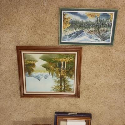 2 OIL PAINTINGS BY GILLEY AND THRAPP