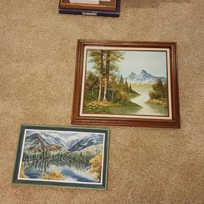 2 OIL PAINTINGS BY GILLEY AND THRAPP