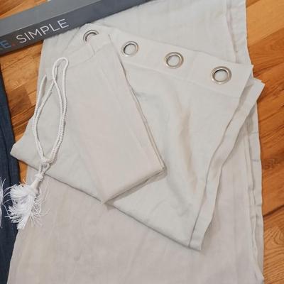 2 SETS OF WINDOW CURTAINS