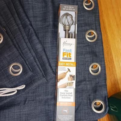 2 SETS OF WINDOW CURTAINS