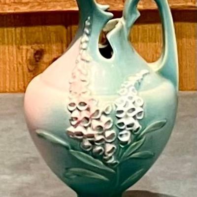 Sale Photo Thumbnail #19: Measures 11 inches high and 6 inches in diameter. Two small chips on one side.