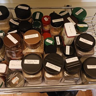 AN ASSORTMENT OF SPICES