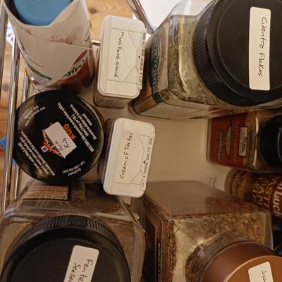 AN ASSORTMENT OF SPICES
