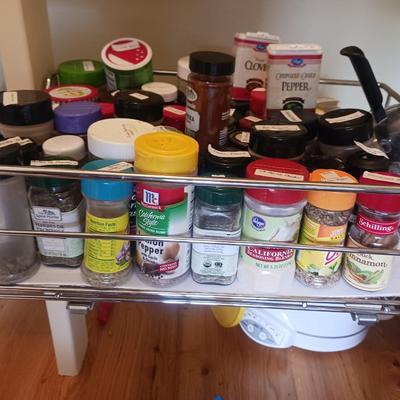 AN ASSORTMENT OF SPICES