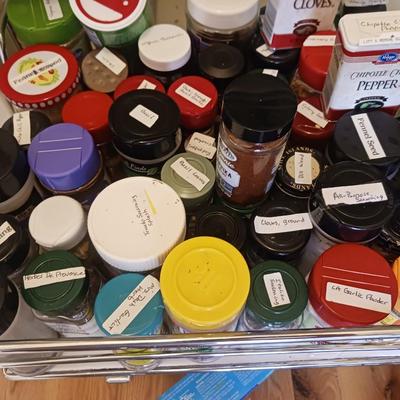 AN ASSORTMENT OF SPICES