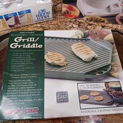 VITAMIN BAR STEAMER, MULTI SLICER & GRILL/GRIDDLE
