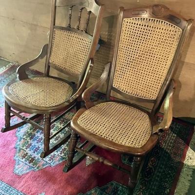 Sale Photo Thumbnail #38: Each chair measures 34 inches high and 22 inches wide.