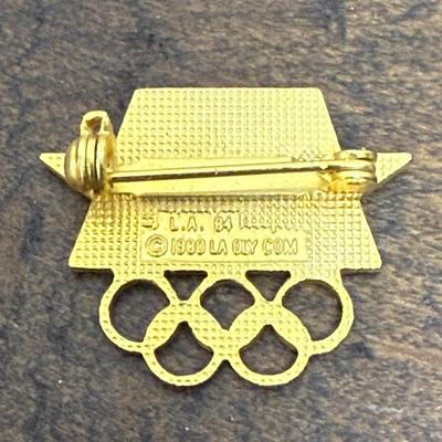 1984 Cloisonné LA Olympics Pin