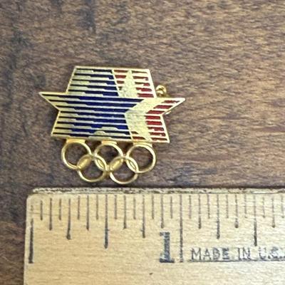 1984 Cloisonné LA Olympics Pin