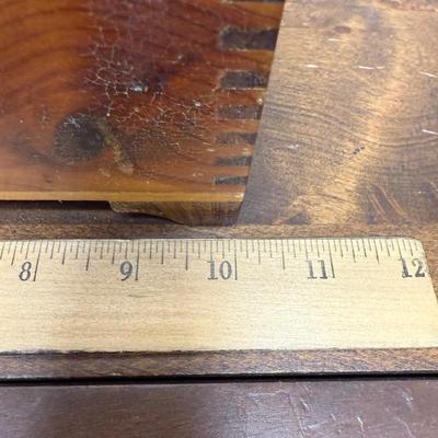 Vintage Ornate Wooden Cigar Box