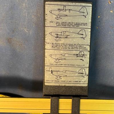 Model Plane Model Incidence Meter