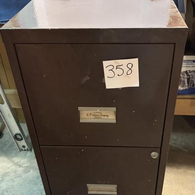 2 Drawer File Cabinet
