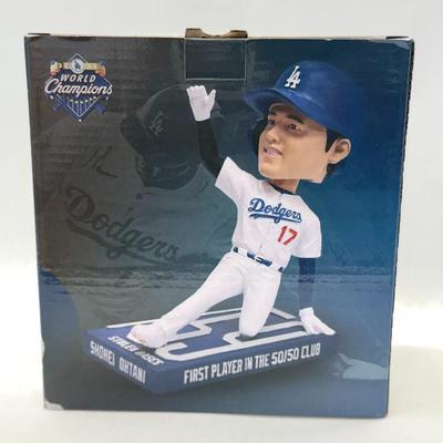 Lot 4: Los Angeles Dodgers 50/50 Shohei Ohtani 2025 SGA Dodgers Bobblehead