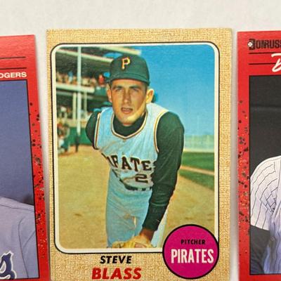 Lot 5: Vintage Baseball Card Lot – Greg Maddux Rated Rookie, Steve Blass, 1990 Donruss Stars, A-Rod & More