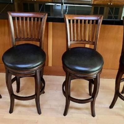 Sale Photo Thumbnail #81: Each chair measures 45 inches high and 18 inches wide.