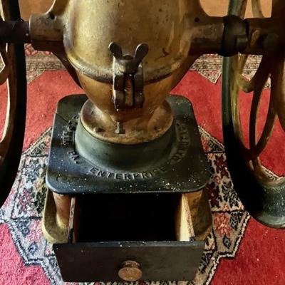Sale Photo Thumbnail #88: Indentations in brass lid. Crack in base.
