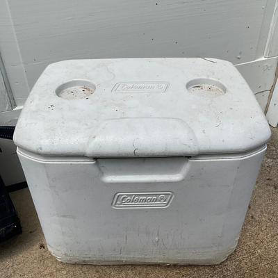 G370 Collapsible Double Cooler With Coleman Cooler