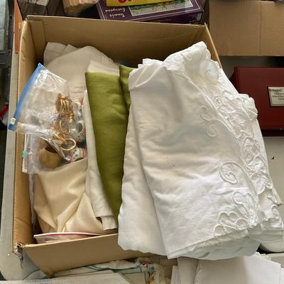 G379 Large Assortment of Linens
