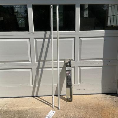 G389 CFRD Series Emerson Down Rod Extension Rods With Eclipse 28-48 Curtain Rod Holder