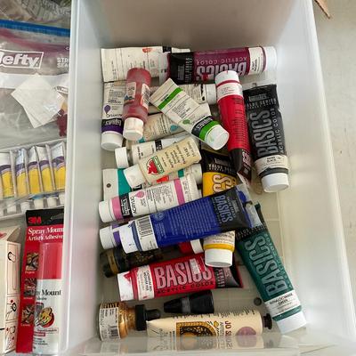 G403 Lot of Painting Supplies