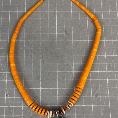 Sale Photo Thumbnail #142: Impressive. On Wire.  19"  Length. Nice. WEARABLE 